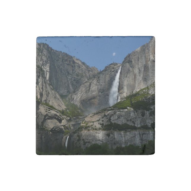 Yosemite Falls III from Yosemite National Park Stone Magnet (Front)
