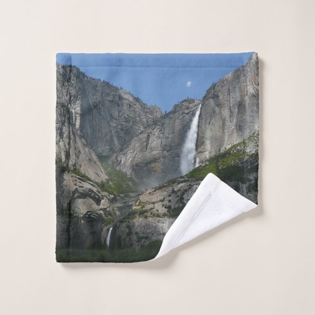 Yosemite Falls III from Yosemite National Park Wash Cloth (Wash Cloth)