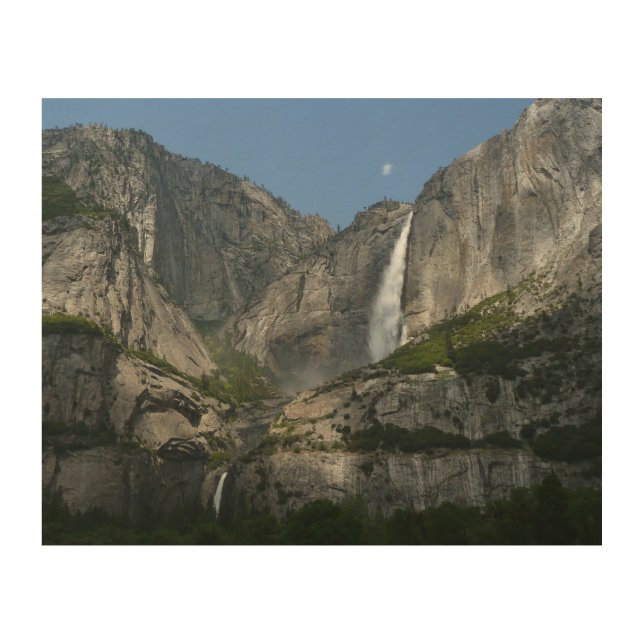 Yosemite Falls III from Yosemite National Park Wood Wall Art (Front)