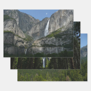 Yosemite Falls III from Yosemite National Park Wrapping Paper Sheets