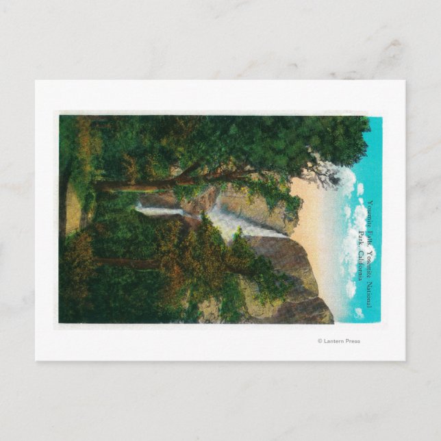 Yosemite Falls in Yosemite, California Postcard (Front)