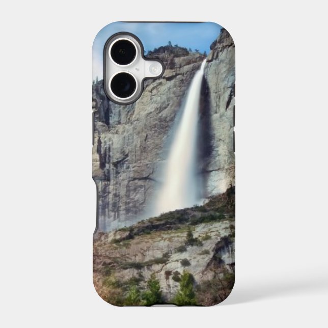 Yosemite Falls Iphone Case (Back)