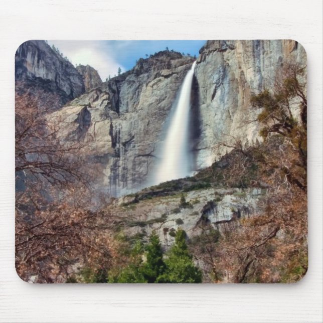 Yosemite Falls Mouse Pad (Front)