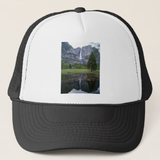 yosemite falls reflection trucker hat
