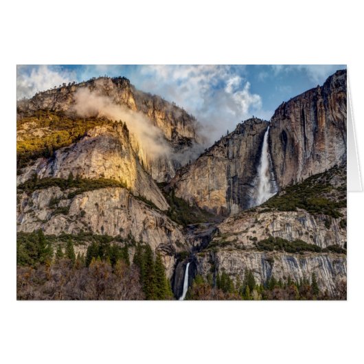 Yosemite Falls scenic, California (Front Horizontal)