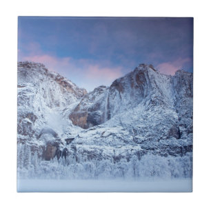 Yosemite Falls Sunrise Ceramic Tile