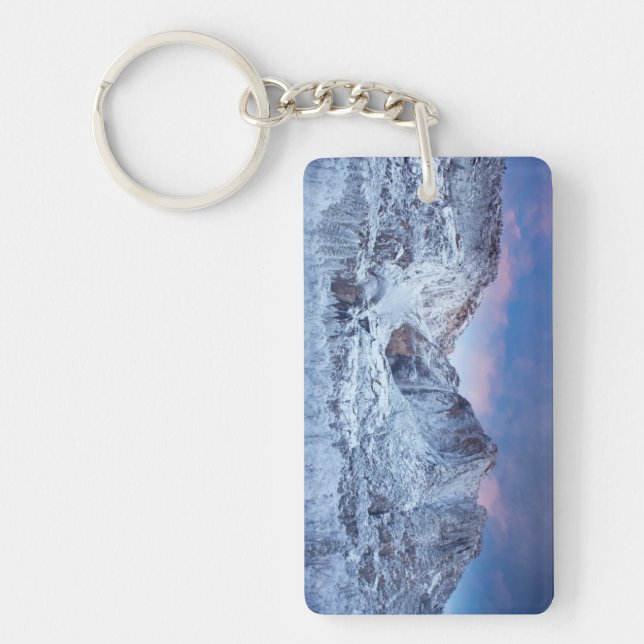 Yosemite Falls Sunrise Keychain (Front)