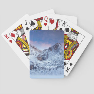 Yosemite Falls Sunrise Poker Cards