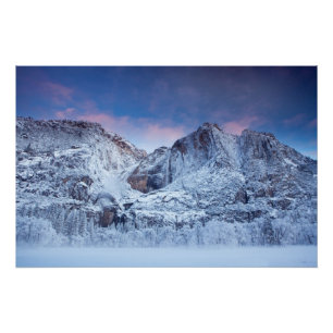 Yosemite Falls Sunrise Poster