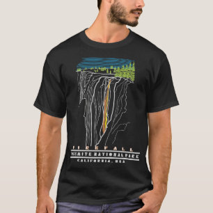 Yosemite Firefall California USA Horsetail Falls S T-Shirt