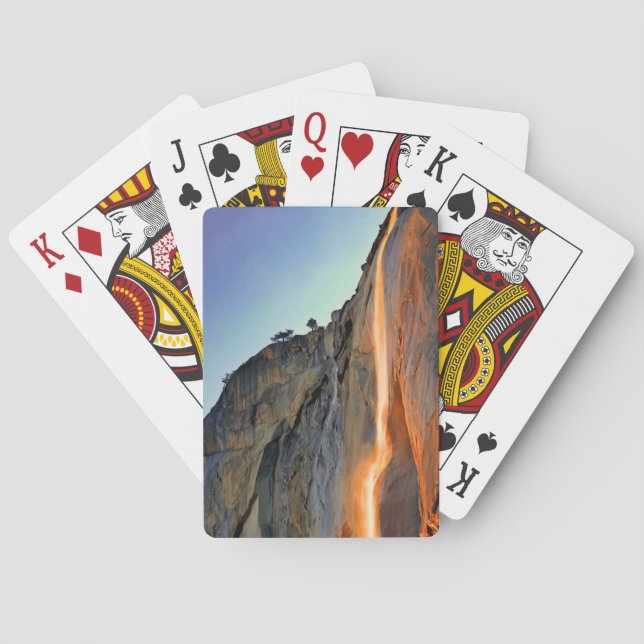 Yosemite Firefall Poker Cards (Back)