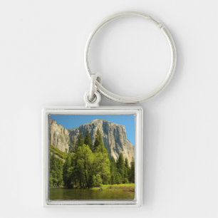 Yosemite From Valley Floor, Sierra-Nevada Keychain