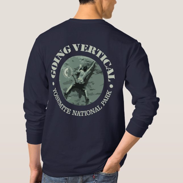 Yosemite (Going Vertical) T-Shirt (Back)