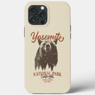 Yosemite Grizzly Bear California National Park iPhone 13 Pro Max Case