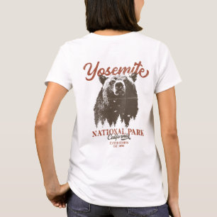 Yosemite Grizzly Bear California National Park T-Shirt