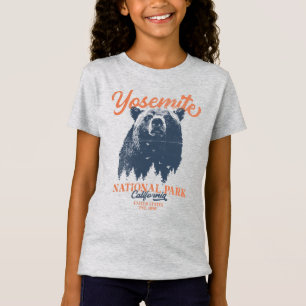 Yosemite Grizzly Bear California National Park T-Shirt