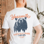 Yosemite Grizzly Bear California National Park T-Shirt<br><div class="desc">Ready to embark on your next outdoor adventure? This Yosemite National Park t-shirt is a perfect choice. With a bold black bear and scenic forest landscape, this shirt will inspire you to explore and embrace nature. Unleash your inner explorer and don't miss out on this chance to bring the wilderness...</div>