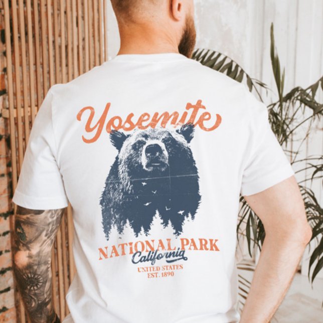 Yosemite Grizzly Bear California National Park T-Shirt (Creator Uploaded)