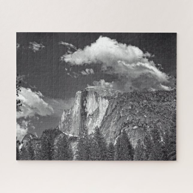 Yosemite - Half Dome - B-n-W - 16x20 - 520 pcs Jigsaw Puzzle (Horizontal)