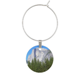 Yosemite Half Dome Wine Charm