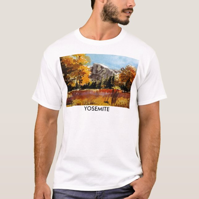 Yosemite, Halfdome Meadow T-Shirt (Front)
