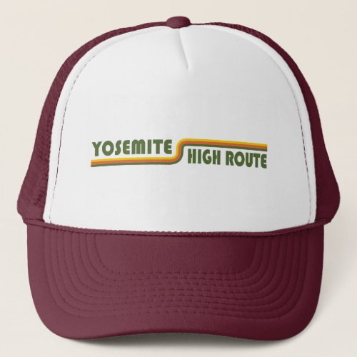 Yosemite High Route Trucker Hat