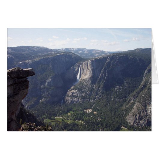 Yosemite in Spring: Glacier Point View Cards (Front Horizontal)