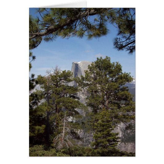 Yosemite in Springtime: Half Dome Cards (Front)