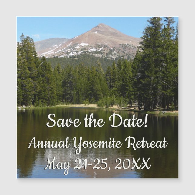 Yosemite Lake Reflection (Front)