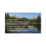 Yosemite Lake Reflection Business Card