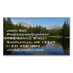 Yosemite Lake Reflection Business Card Magnet