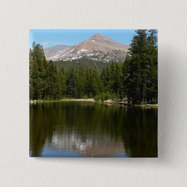 Yosemite Lake Reflection Button (Front)