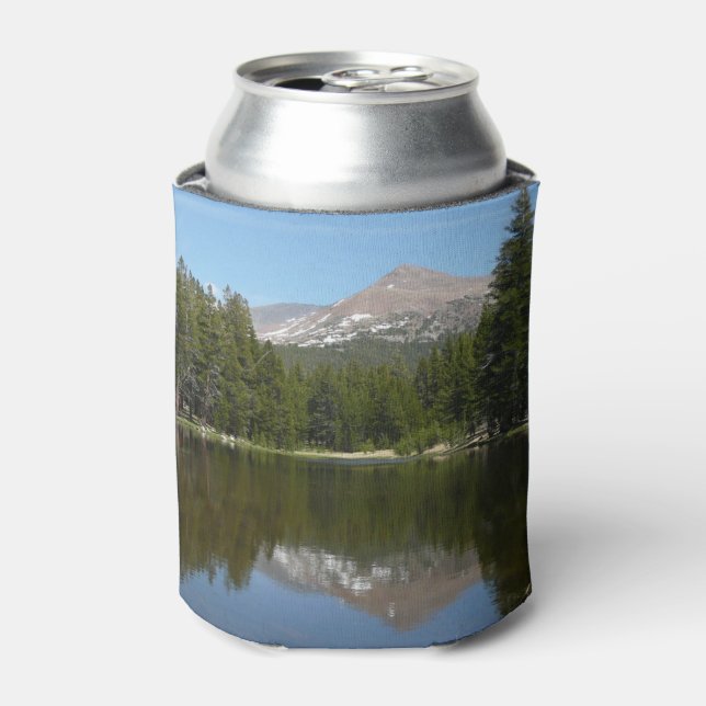 Yosemite Lake Reflection Can Cooler (Can Front)
