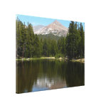 Yosemite Lake Reflection Canvas Print