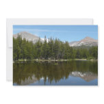 Yosemite Lake Reflection Card