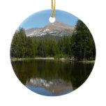 Yosemite Lake Reflection Ceramic Ornament