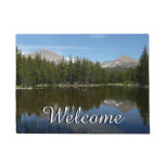 Yosemite Lake Reflection Doormat