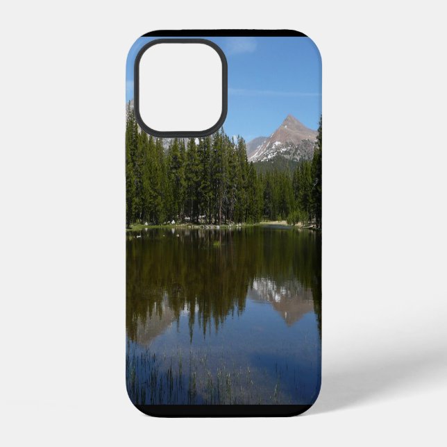 Yosemite Lake Reflection Iphone Case (Back)