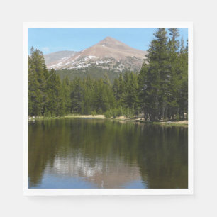 Yosemite Lake Reflection Paper Napkins