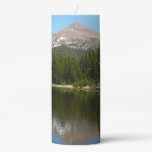 Yosemite Lake Reflection Pillar Candle