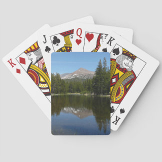 Yosemite Lake Reflection Poker Cards