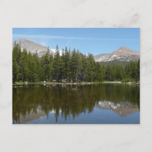 Yosemite Lake Reflection Postcard