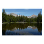 Yosemite Lake Reflection Poster