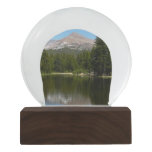 Yosemite Lake Reflection Snow Globe