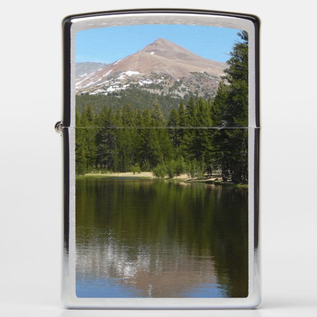 Yosemite Lake Reflection Zippo Lighter (Front)