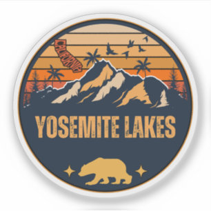 Yosemite Lakes, California Sticker
