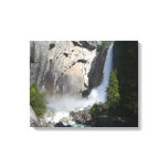 Yosemite Lower Falls at Lower Yosemite Falls Trail Canvas Print