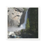 Yosemite Lower Falls at Lower Yosemite Falls Trail Napkins