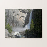 Yosemite Lower Falls from Yosemite National Park Jigsaw Puzzle