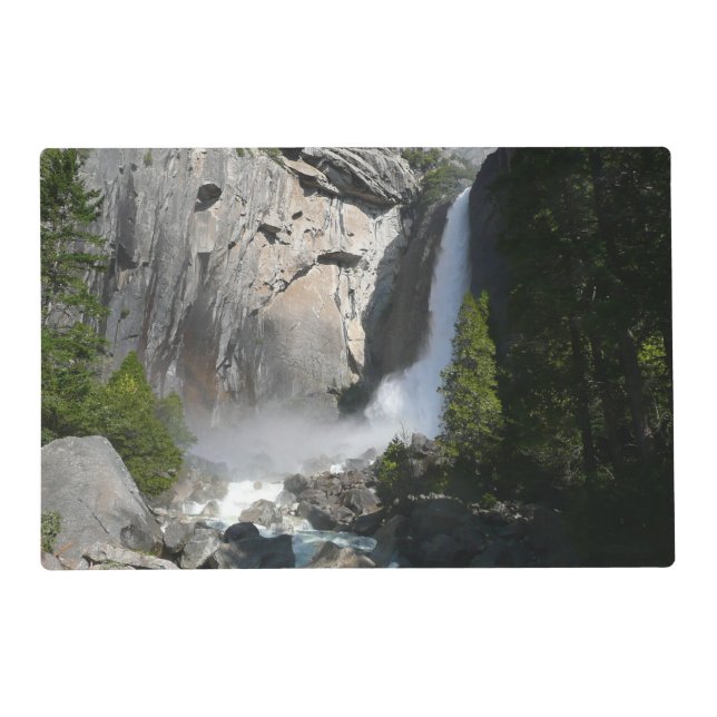 Yosemite Lower Falls from Yosemite National Park Placemat (Front)